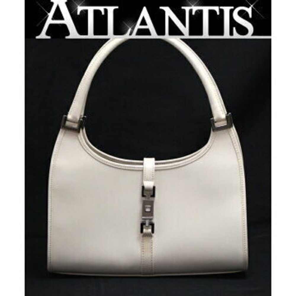 Gucci Jackie handbag leather off white